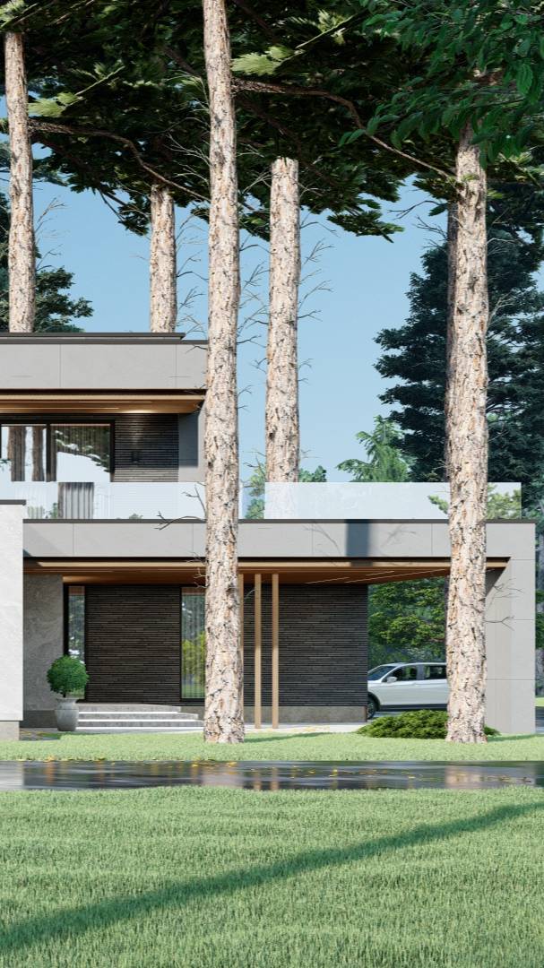 Проект двухэтажного дома 380