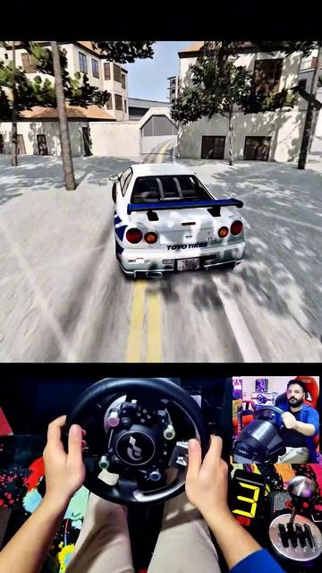 Nissan skyline fast and furious drifting  - beamng drive #tokyodrift