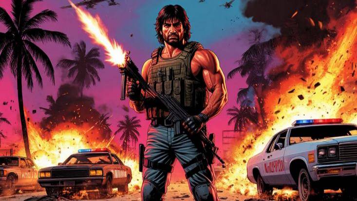 Мой мод - суперпулемёт GTA Vice City Nextgen Edition 77