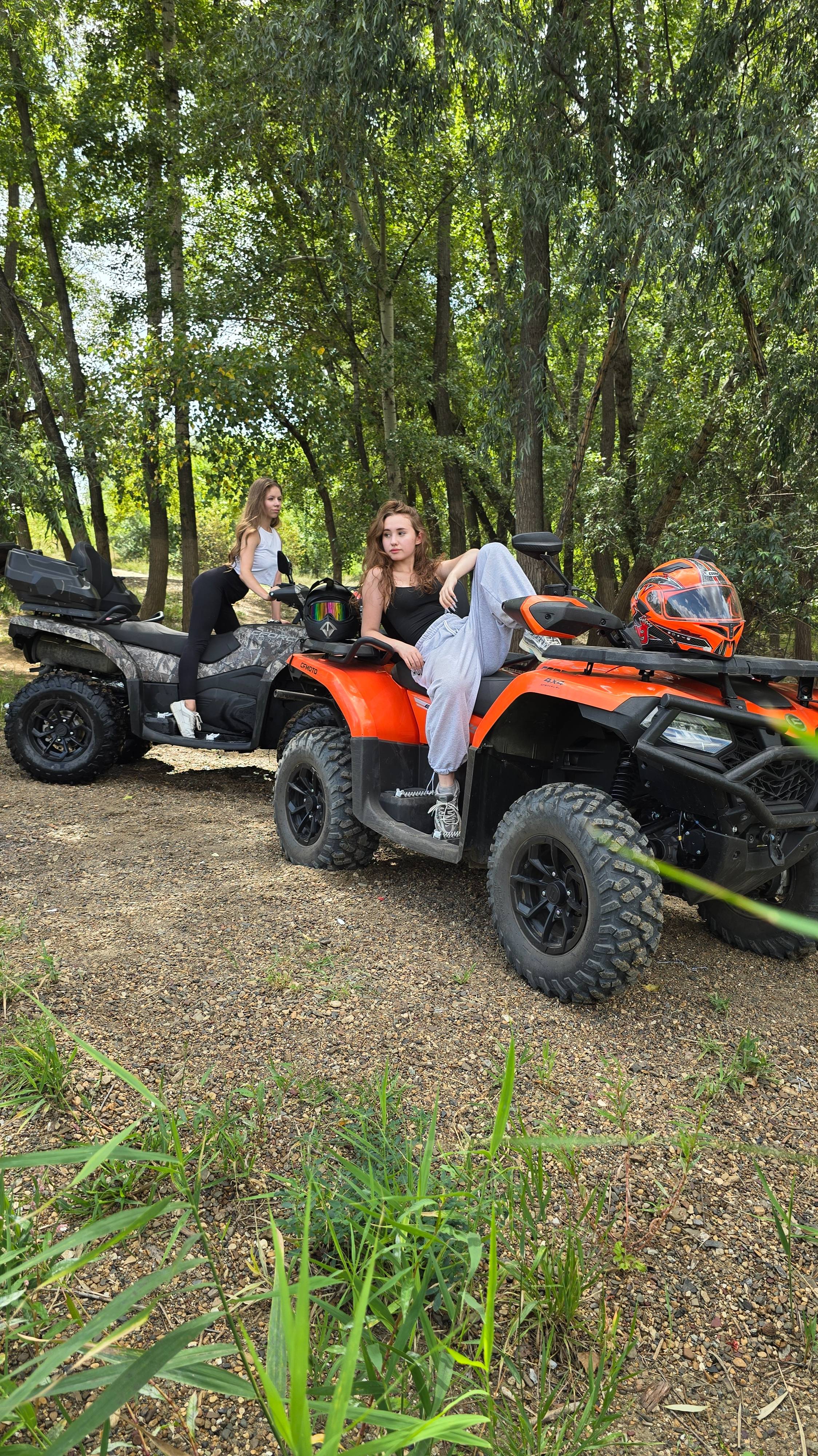 Лето. Квадроциклы.