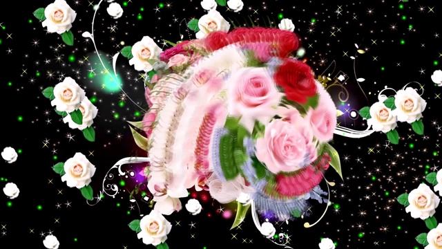 Футажи! Футаж Букеты роз К 1 от Киностудии Мудрого Кота Тимофея!!!