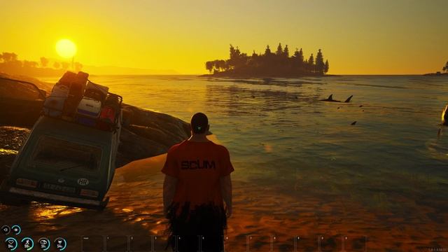 Scum mod - кастом команда для спавна акул