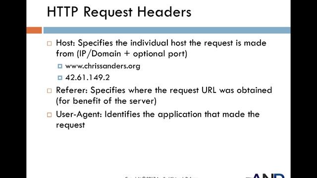 13.10 - Protocols - HTTP Requests