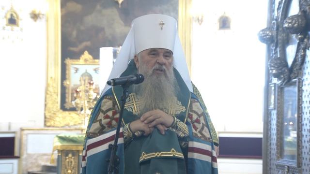 Митрополит Варсонофий отслужил молебен святой Евфросинии Полоцкой