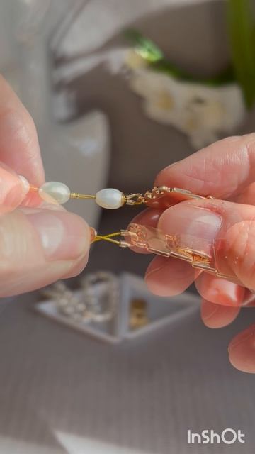19-08-2025 ДОБАВИЛА НЕМНОГО ЖЕМЧУГА#украшениеручнойработы