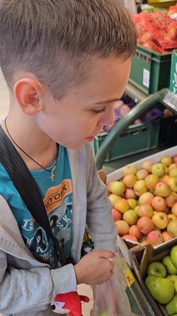 С папой в магазине