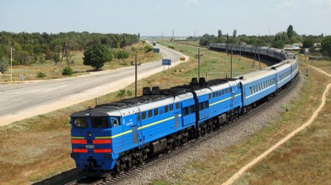 ZDsimulator / Пассажирский поезд 0132 Симферополь-Хмельницкий / 2ТЭ10УТ-0050