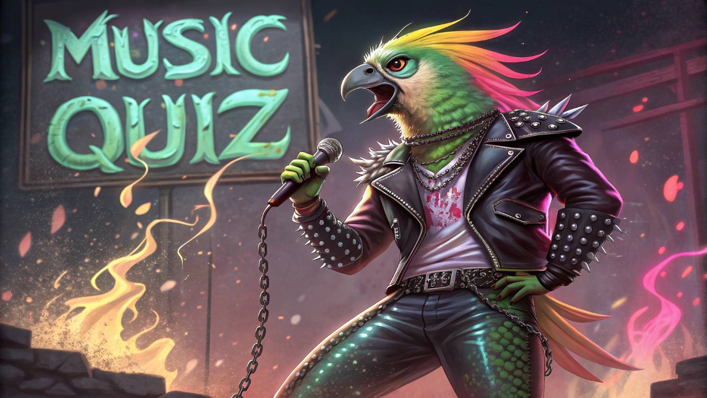 Музыкальный квиз №10 Thrash, Glam