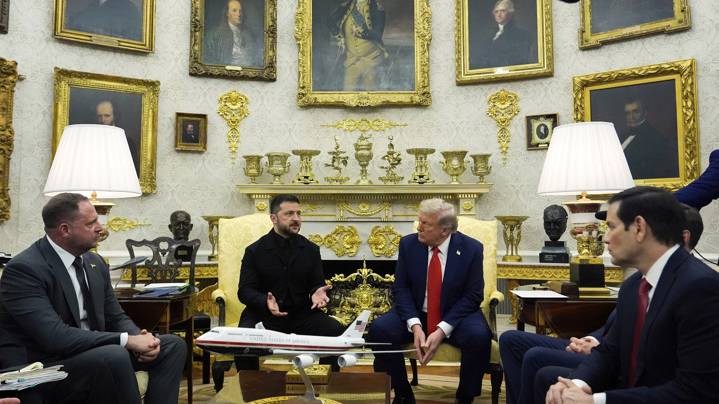 NYT: Трамп создал впечатление присутствия Путина на встрече с лидерами ЕС