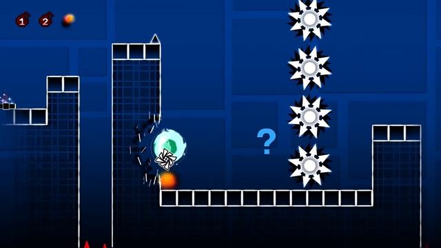 ( video by nexus gd) destroy the level / geometry dash