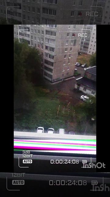 типа заброшенный город но это мой двор