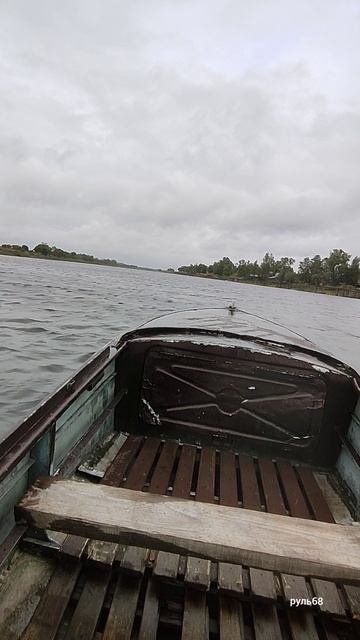 как едет лодочный мотор SEA-PRO-2.6 на лодке Казанке💪