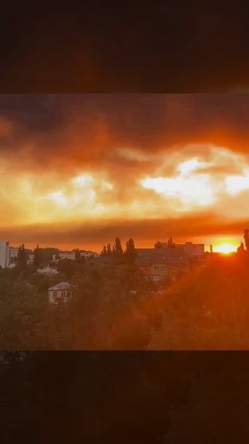 Кременчуг в Полтавской области сегодня утром!