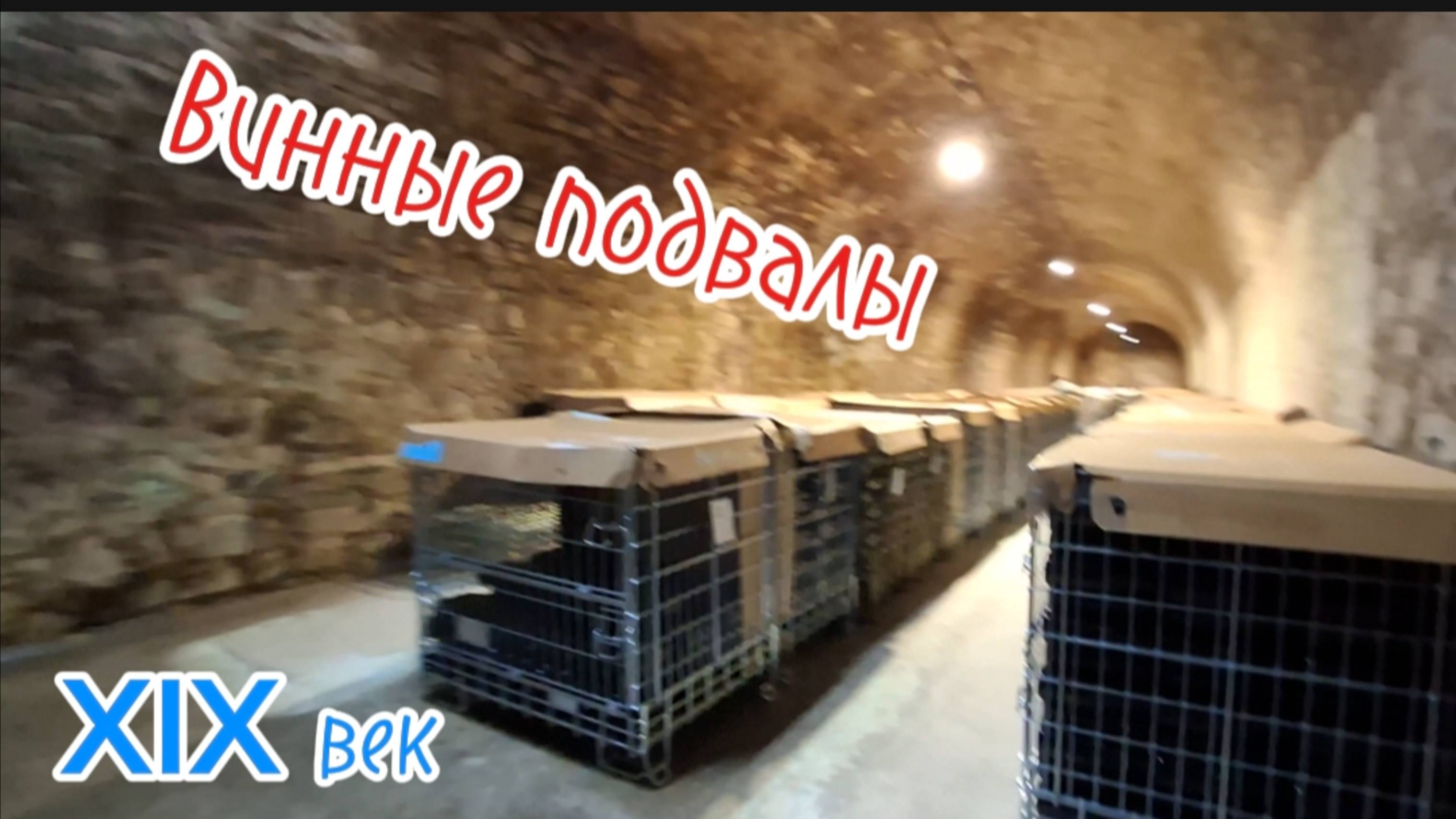 Винные подвалы 19 века и их строительство. Экскурсия по винзаводу Голицына. Солнечная Долина 2025.