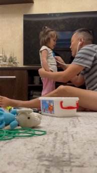 Играем с папой