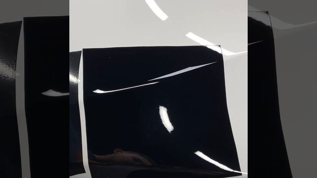 Разница между черной виниловой пленкой и черной полиуретановой ч.2