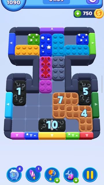 color block jam 1090 уровень (комментарии приветствуются)))