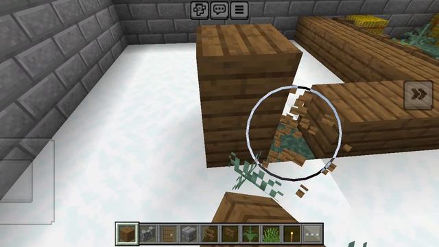 Строю зимний дом в майнкрафт