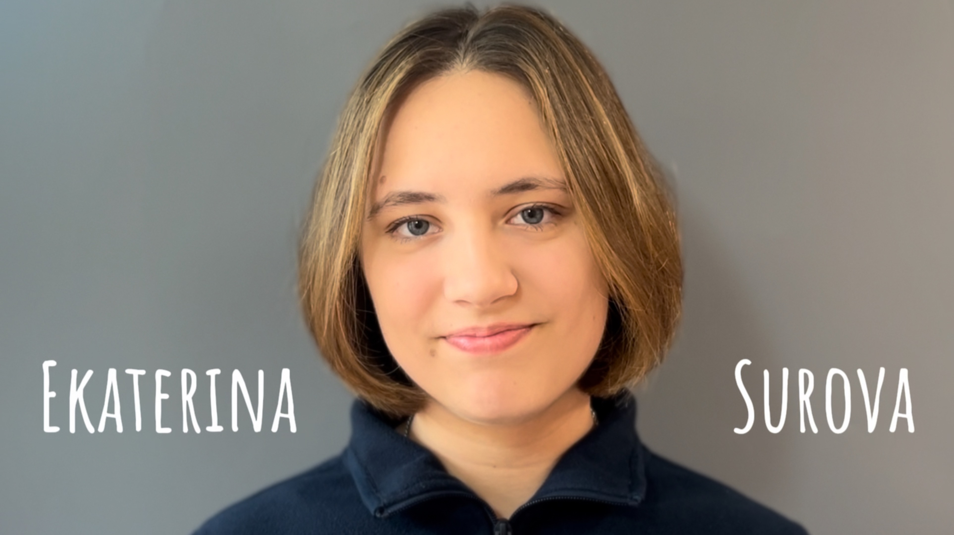 Екатерина Сурова. Визитка на английском