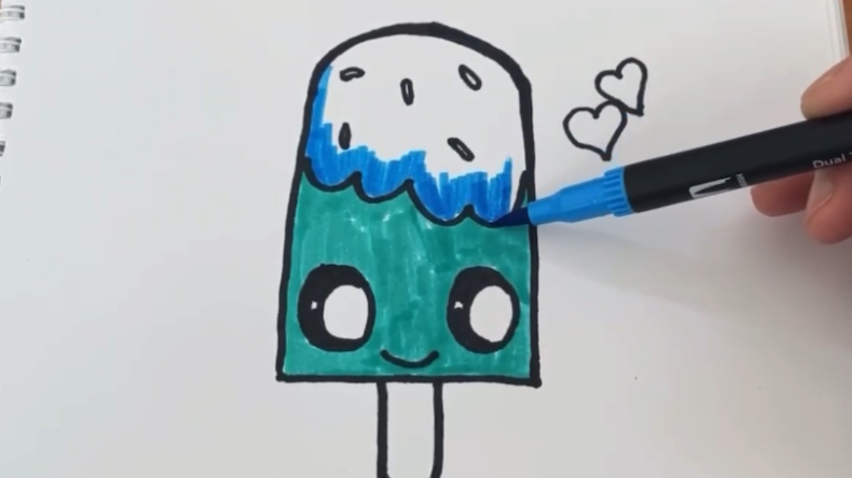 Мороженое. Рисуем Вместе.