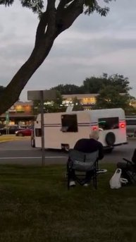 Манёврерование с прицепом