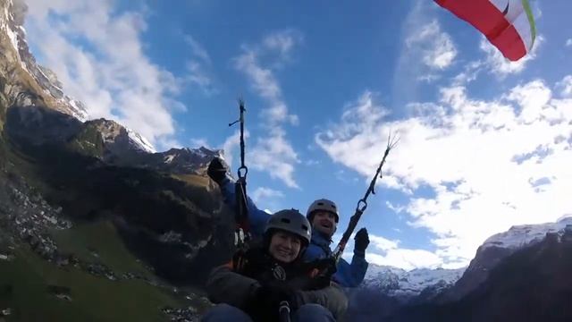 Niviuk Bi Skin 2 P – одиночный полёт и вместе с Advance BiBeta 6