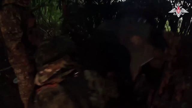 Боевая работа расчета гаубицы Д-30 ВДВ