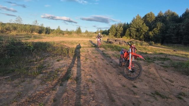 Катаем с Кириллом.Видео 11