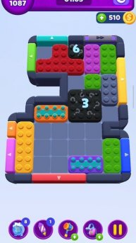 color block jam 1087 уровень (комментарии приветствуются)))