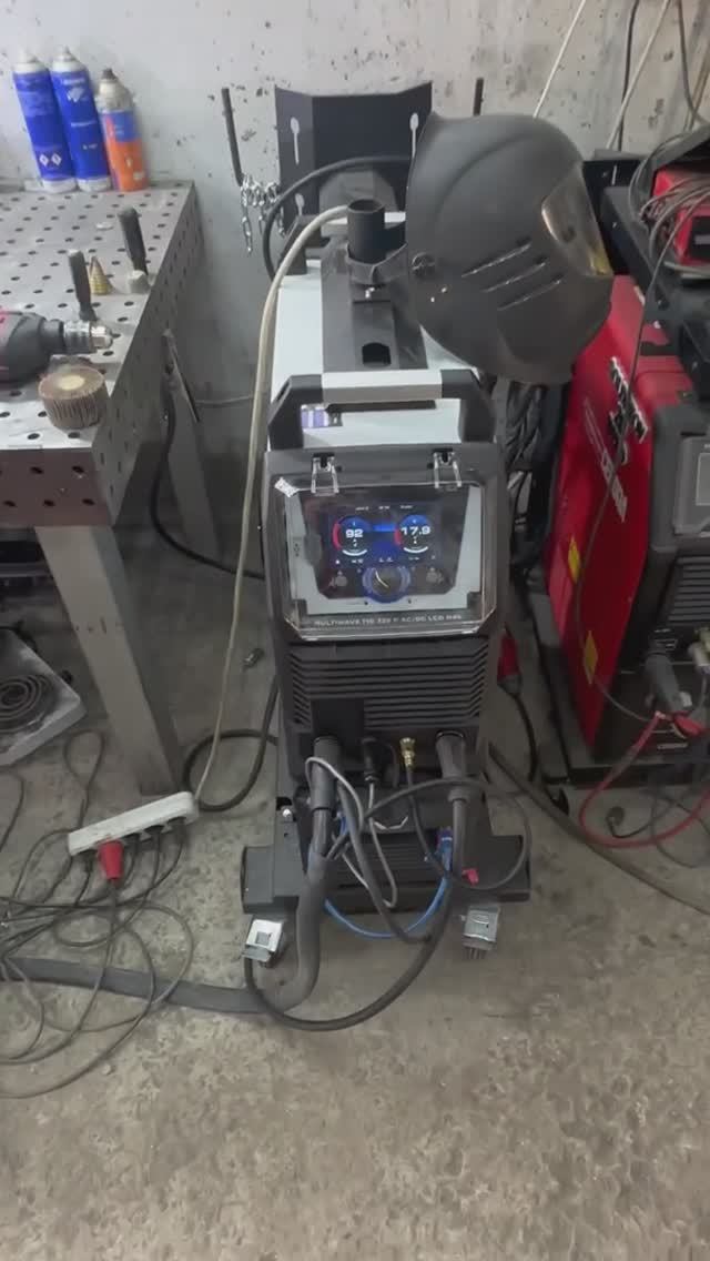 ПТК HANKER MULTIWAVE TIG 320 P AC/DC LCD H45 Тестируем
