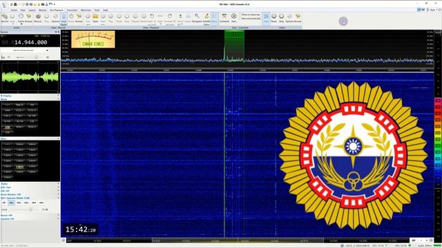 14944 Khz -星星廣播電臺 -Star Star Radio -Taiwan's Military Intelligence Bureau of Ministry of Defence