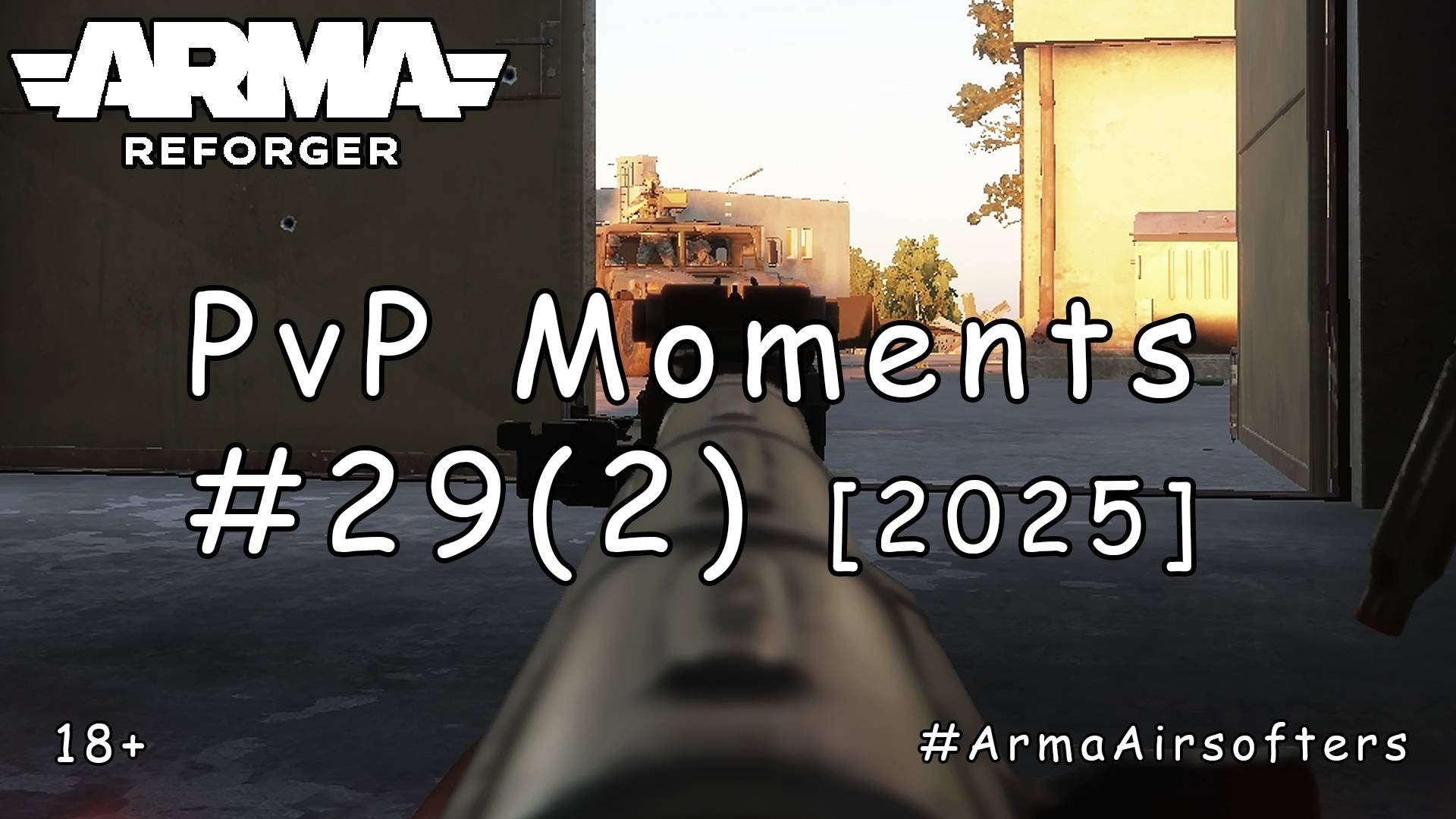 ARMA Reforger - PvP моменты 29 2 - Крупнокалиберный переполох 2025