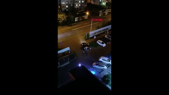 Вечер в спальном районе Красноярска 🤯 !!!