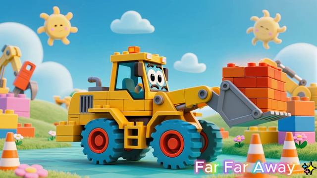 Маленькие помощники в пути! Мультик для детей 🚂🏗