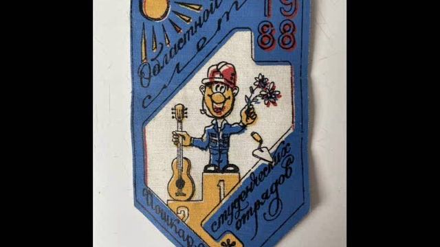 Вымпела студенческих отрядов. 1