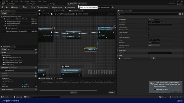 22 - Widget Blueprints