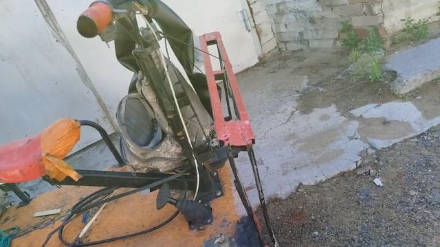 тележка  электрическая. удленненая