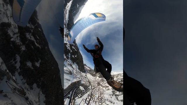 David Geiser тестирует Niviuk Hiko P на выход из опасных режимов полёта.