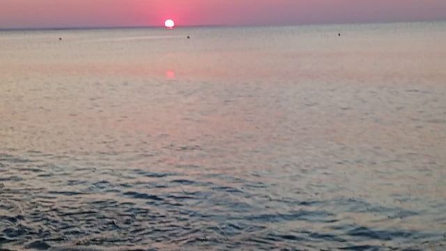 август, рассвет, Крым, Феодосия