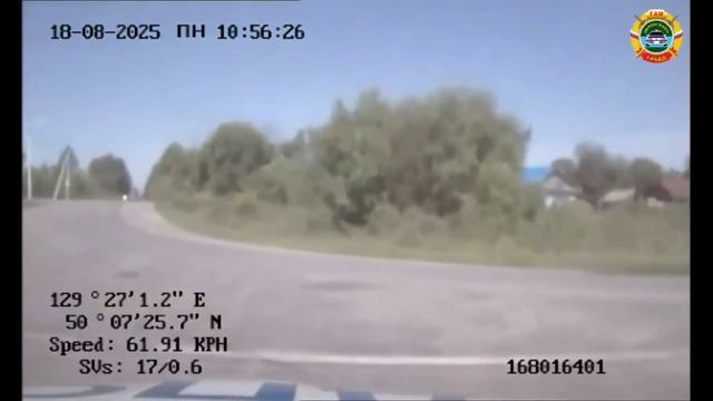 За ребенком без мотошлема гонялись полицейские в Приамурье