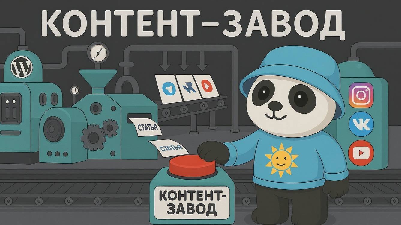 Контент-машина 🚀 Контент на автопилоте: SEO, соцсети и видео