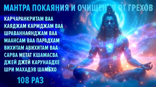 🙏Мгновенное освобождение от чувства вины и тревоги.🕉️Мантра🔥