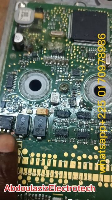 Réparation calculateur GS actros