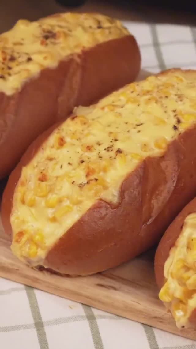 🌭 Хот-дог под сырной кукурузой#обеды #ужины #закуски