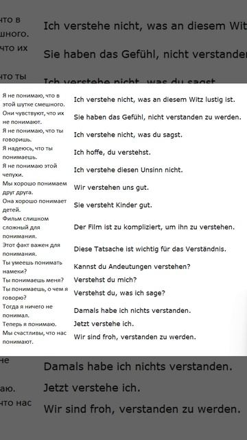 понимать нж