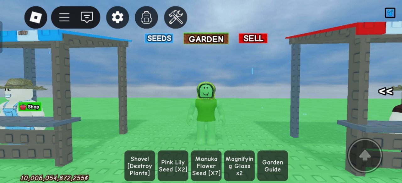 Вырасти сад успей забрать скин