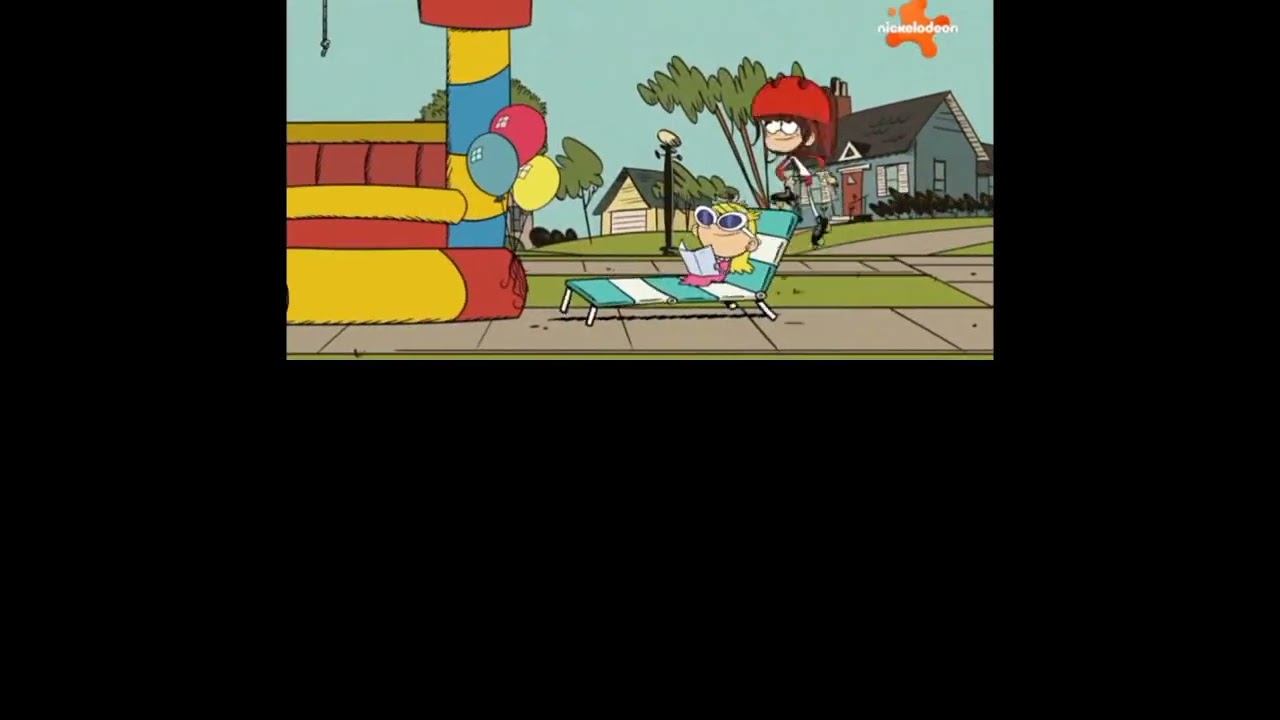 Линн Лауд младшая спасает своего младшего братика Линкольна