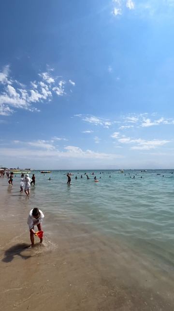 ПЛЯЖ ЛАЗУРНЫЙ БЕРЕГ В ЕВПАТОРИИ | КРЫМ 2025