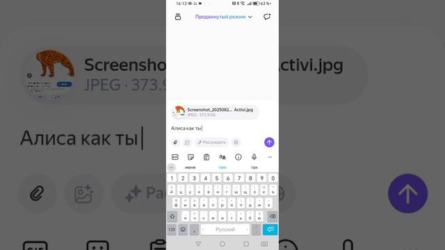 Алиса угадывает КВ