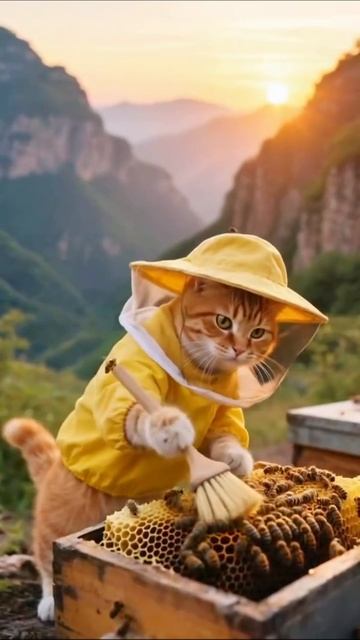 Рыжий кот ушёл в горы